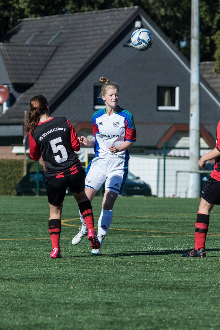 Bild 197 - B-Juniorinnen SV Henstedt Ulzburg - SG Weststeinburg : Ergebnis: 4:0